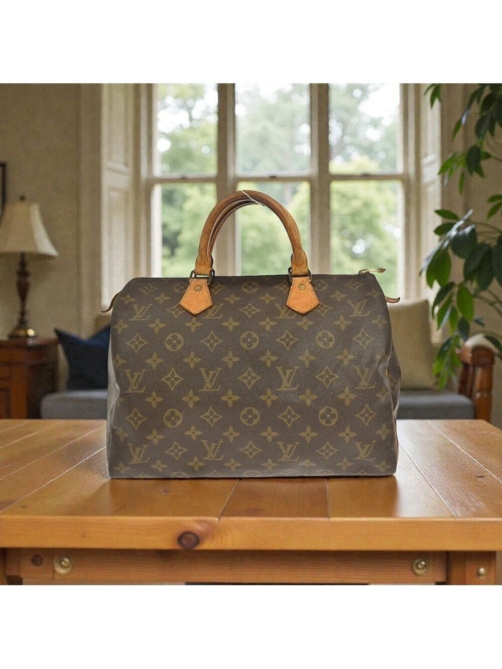 Louis Vuitton Speedy Shoulder Bag 30 Monogram, Dust Bag,Lock,key - Picture 3 of 16